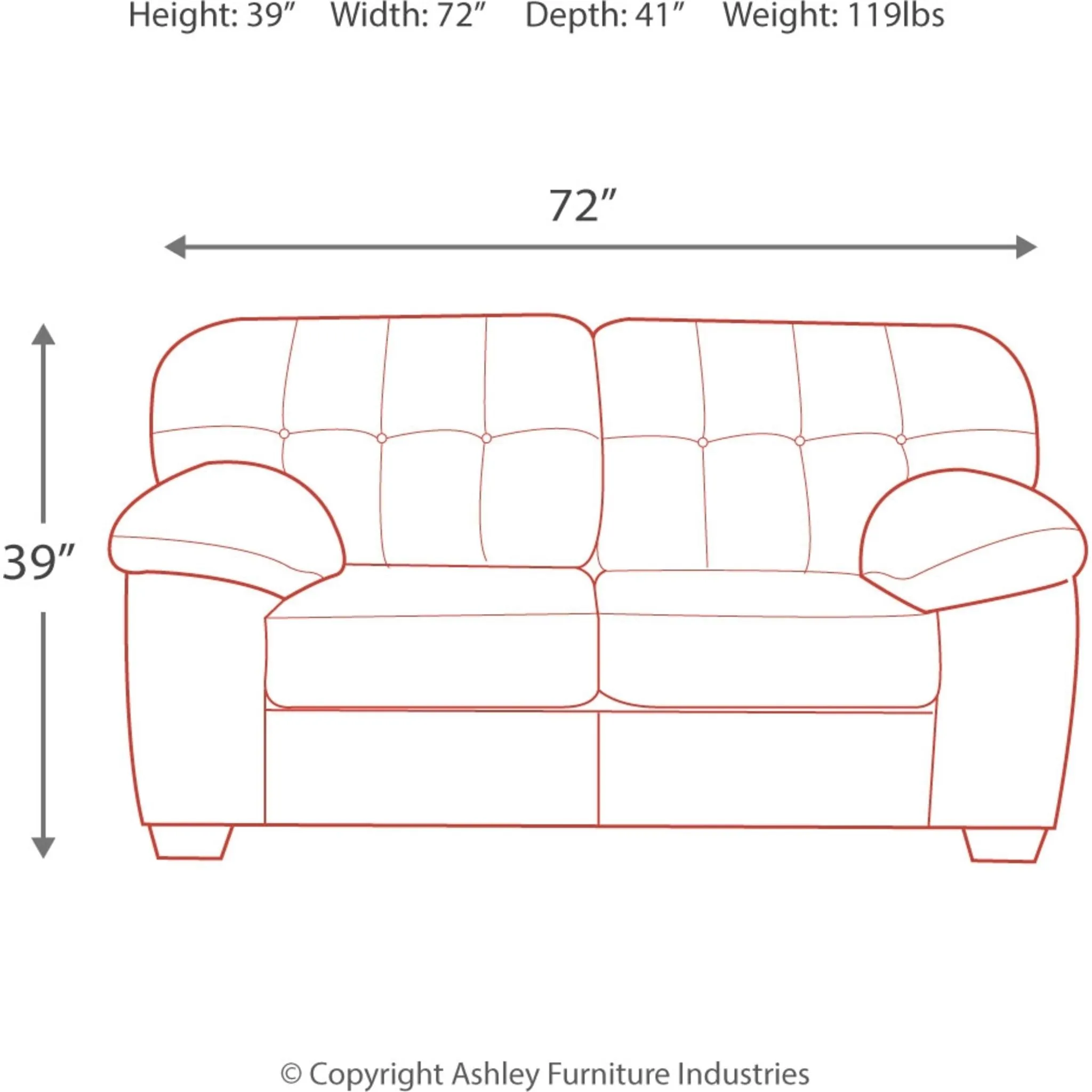 Accrington Loveseat
