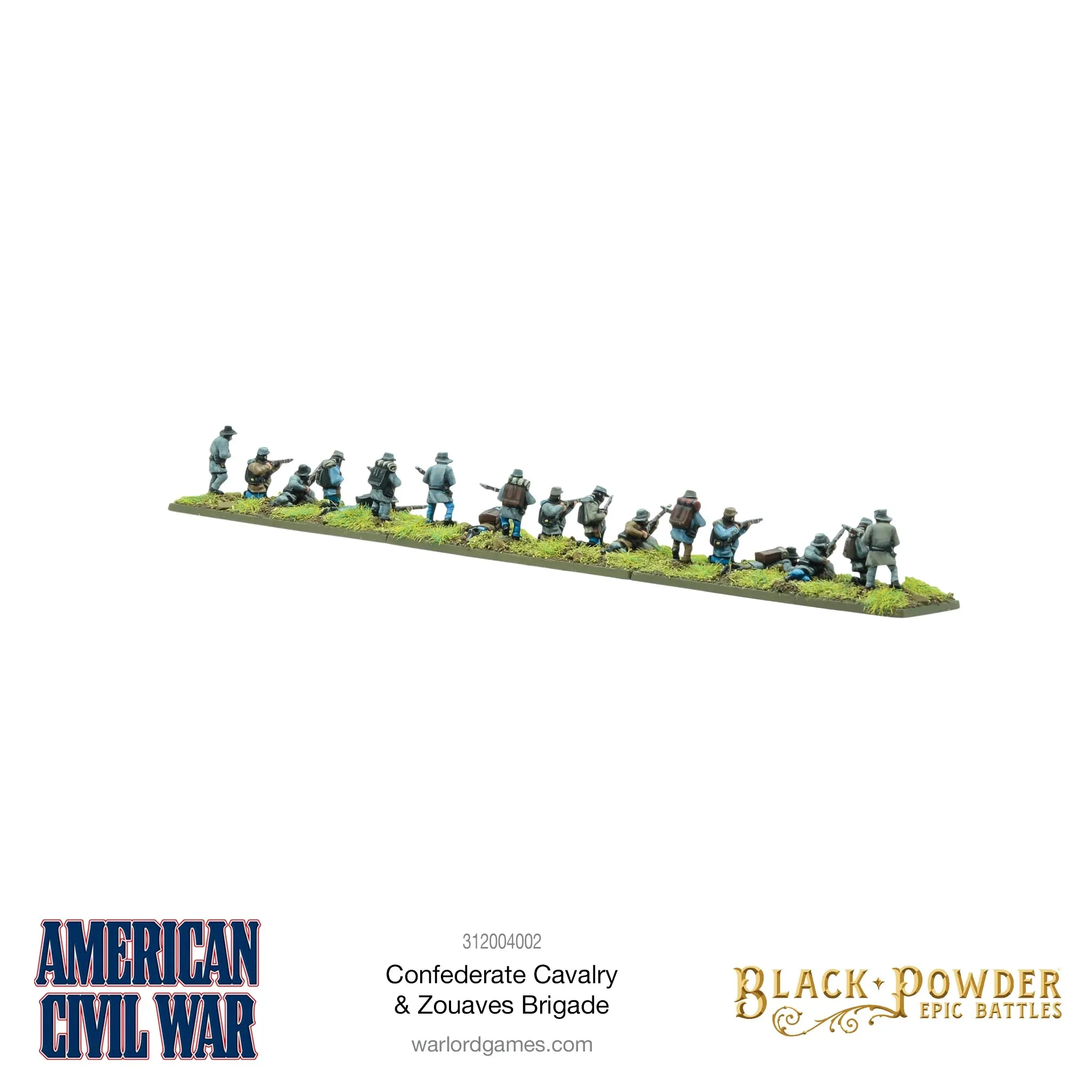 ACW Confederate Cavalry & Zouaves brigade