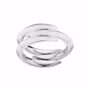 Arc Triple Ring - Silver