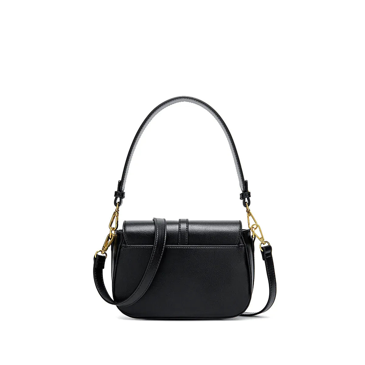 Black Athena Saddle Bag