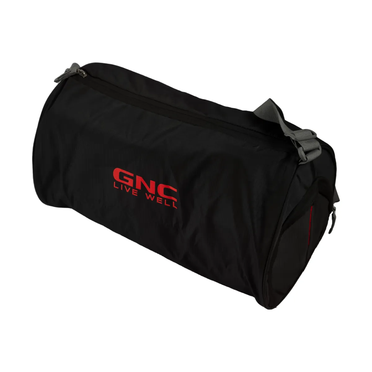 Black Red Bordered Gym Bag