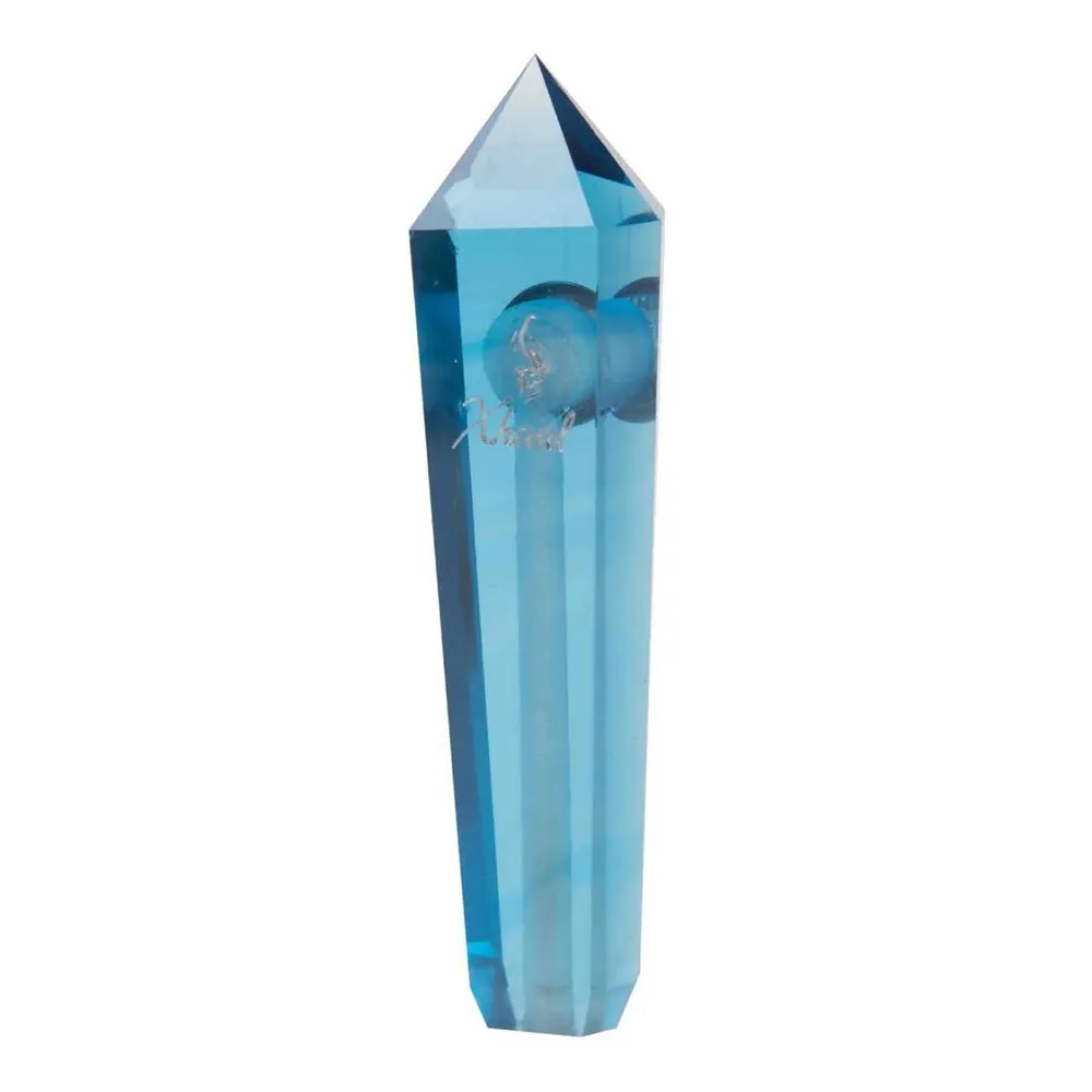 Blue Crystal Quartz Pipe