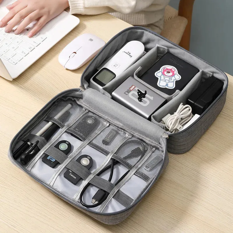 Cable Organizer Travel Bag