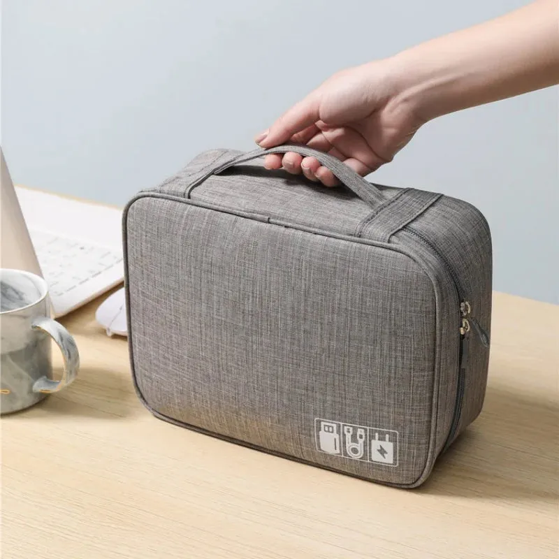 Cable Organizer Travel Bag