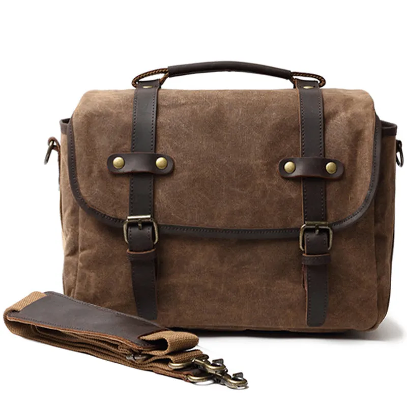 Camera Shoulder Bag Waterproof Canvas Bag