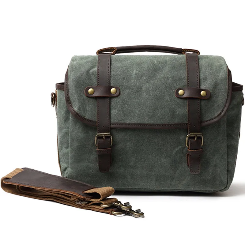Camera Shoulder Bag Waterproof Canvas Bag