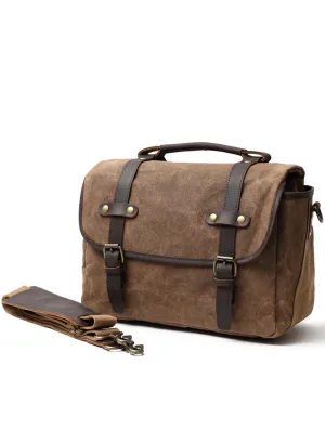Camera Shoulder Bag Waterproof Canvas Bag