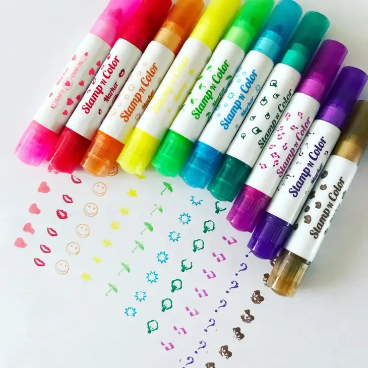 COLOR POP: STAMP N COLOR MARKERS - PRETTY BALLERINAS