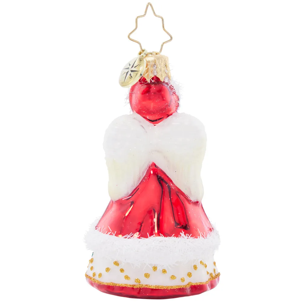 CR, HOLIDAY JOY ANGEL,  GEM, 1021719, Radko