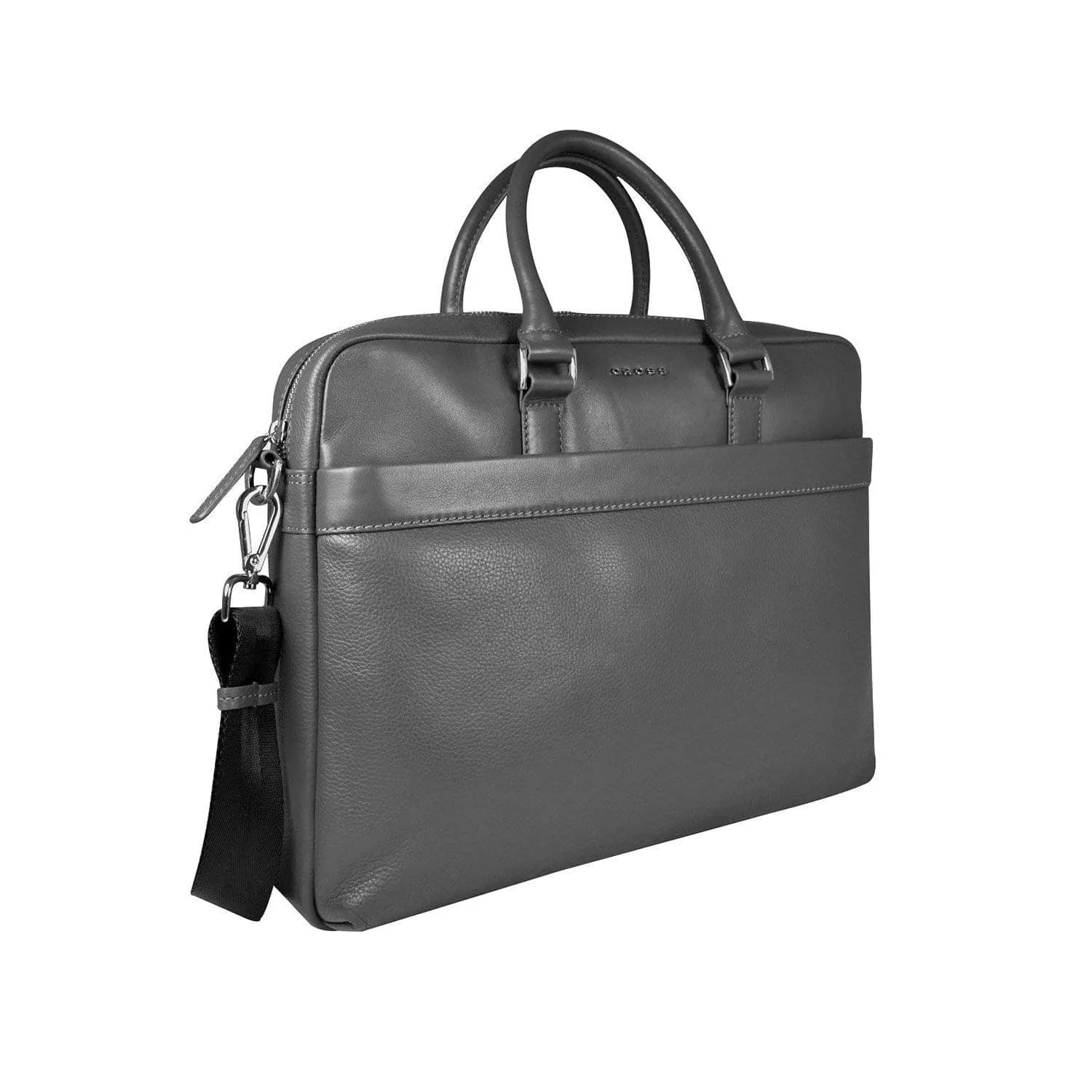 Cross Renovar Slim Leather Briefcase for Men  - Black - AC941261-1-1