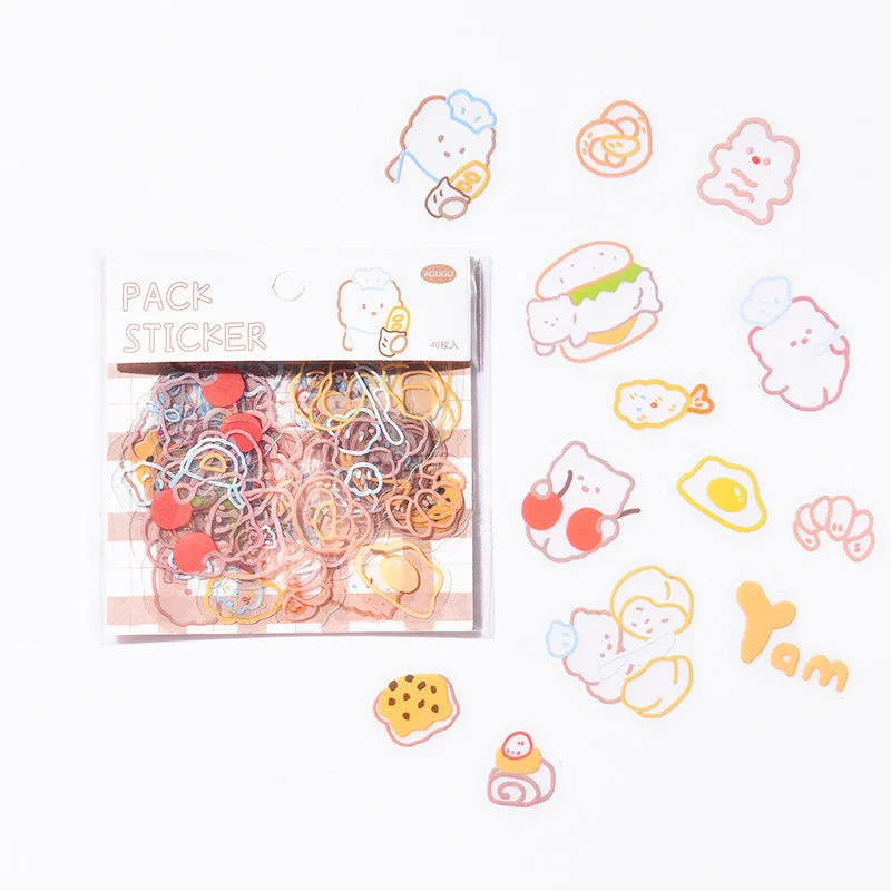 Cute DIY Scrapbooking Pack Stickers