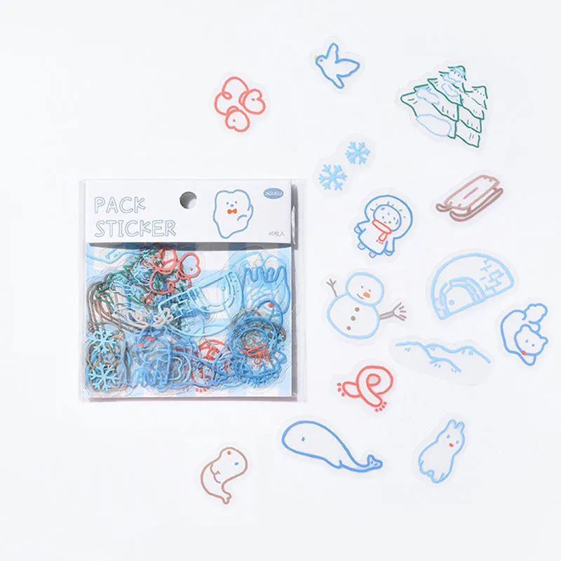 Cute DIY Scrapbooking Pack Stickers