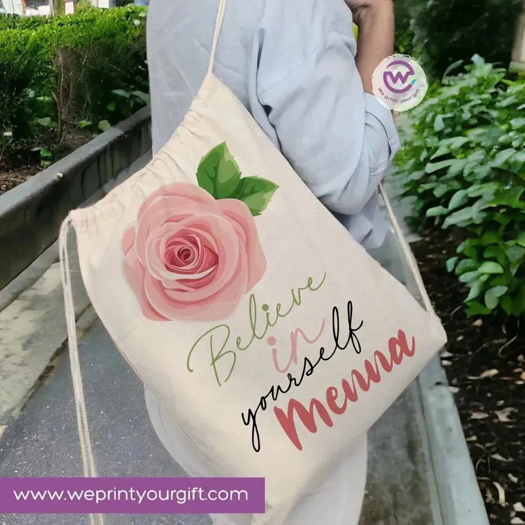 Drawstring Bag - Names-A