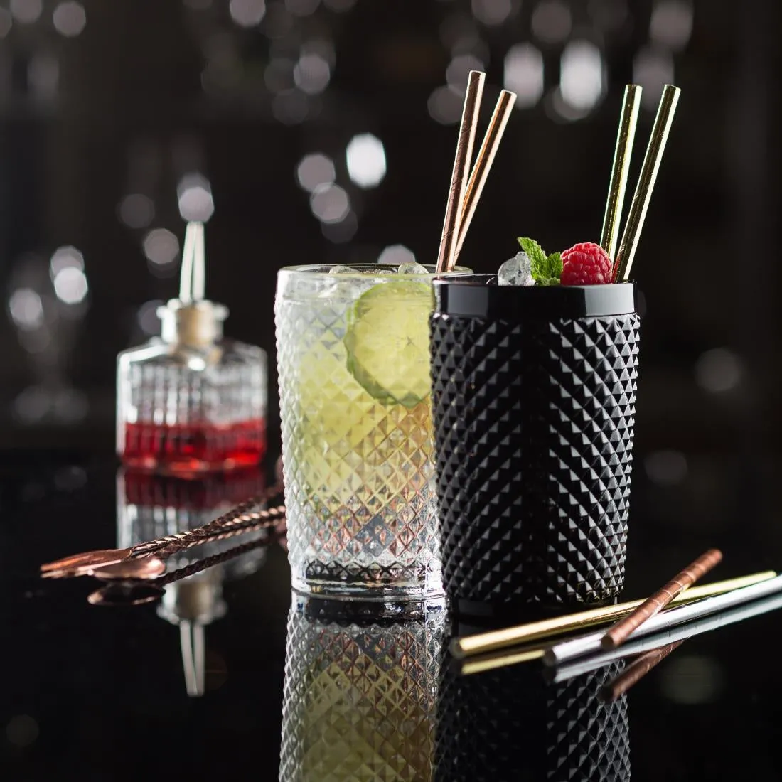 DW194 Utopia Biodegradable Paper Straws Copper (Pack of 250)