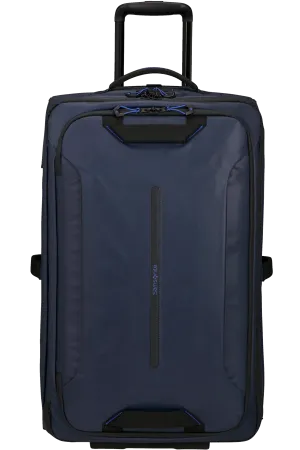 ECODIVER Duffle with wheels 67cm  - Blue Night