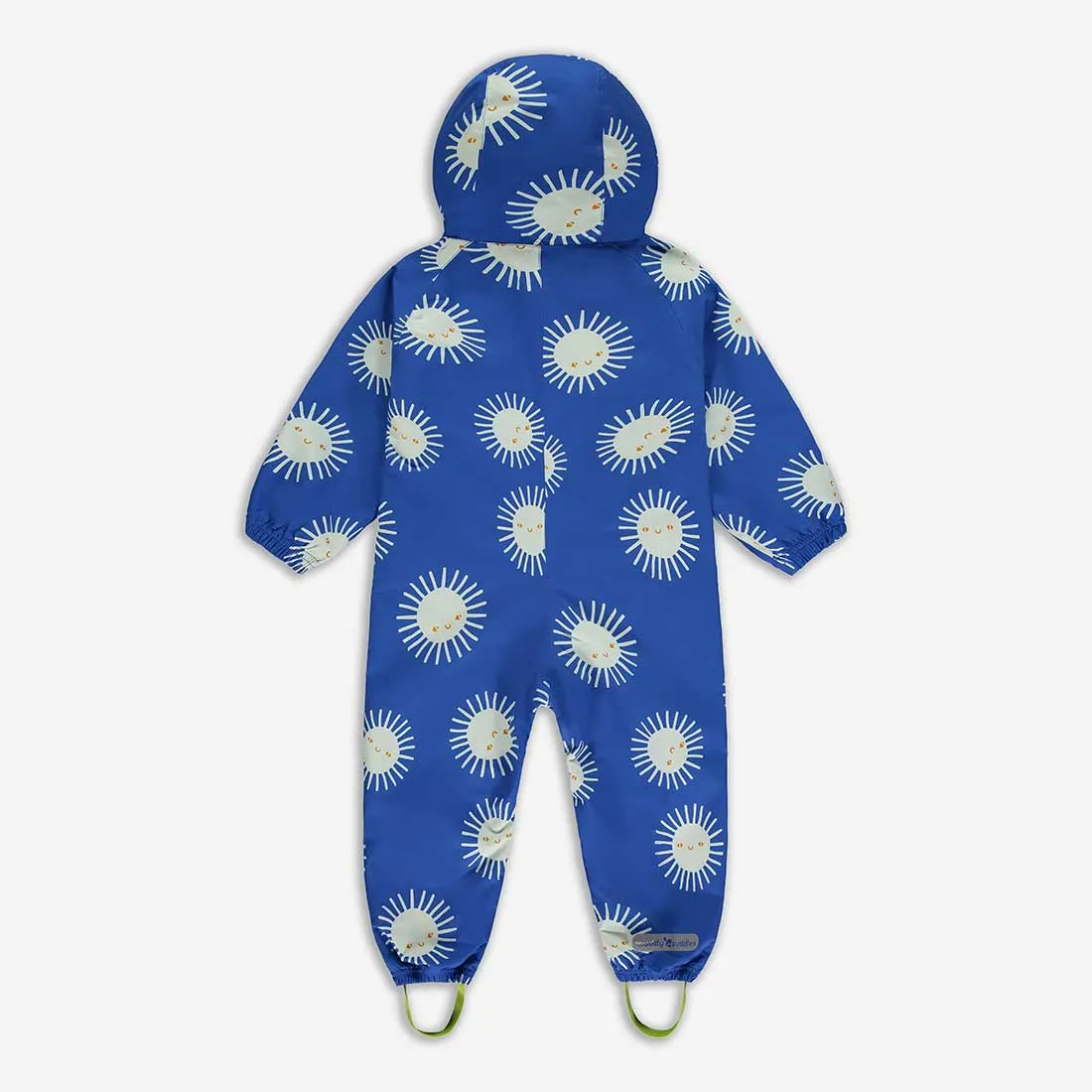 EcoLight Waterproof Lightweight Puddle Suit Blue