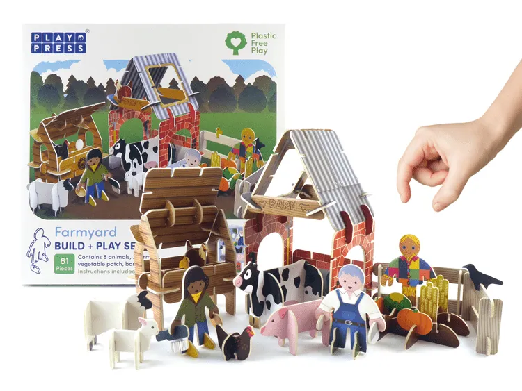 Farmyard Eco Friendly Playset