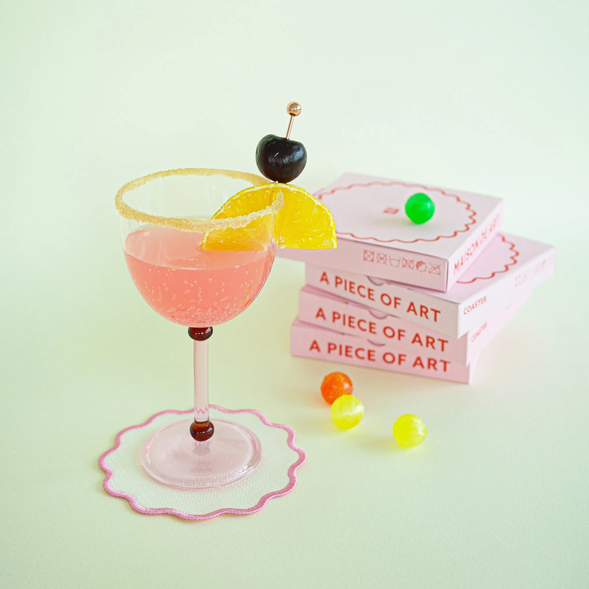 Floria Coasters - Set of 6