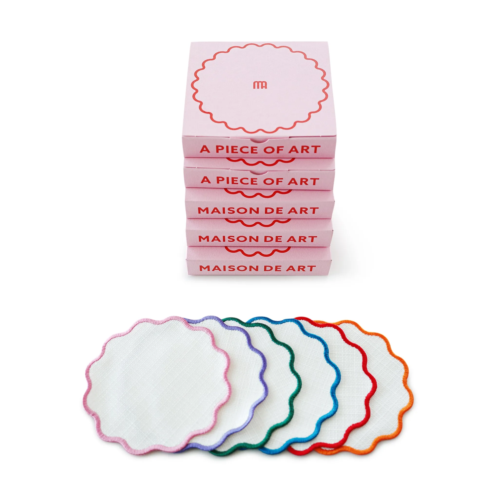 Floria Coasters - Set of 6