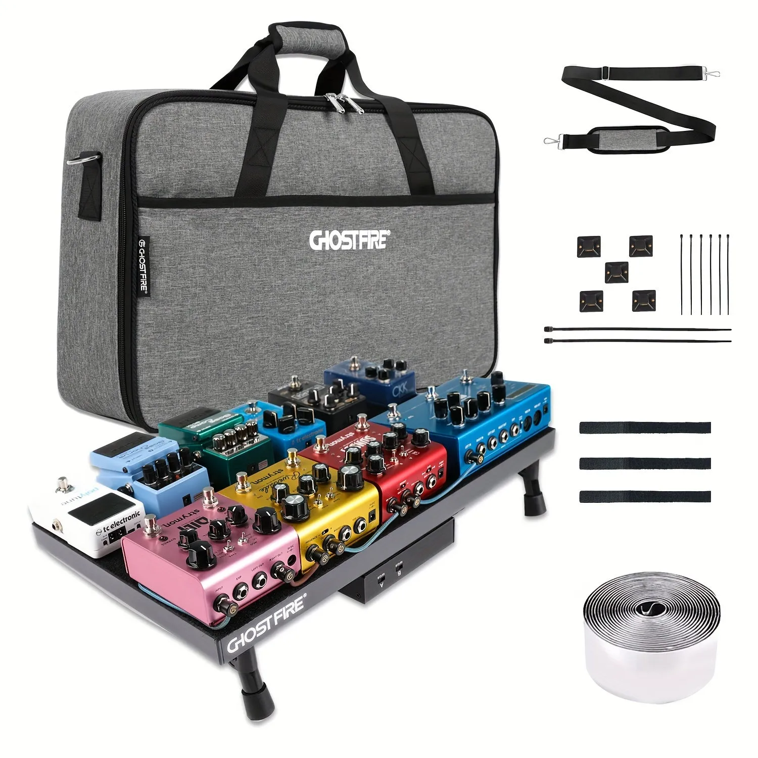 Ghost Fire Portable Pedalboard | Lightweight and Durable