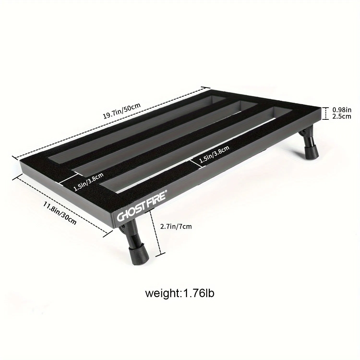 Ghost Fire Portable Pedalboard | Lightweight and Durable