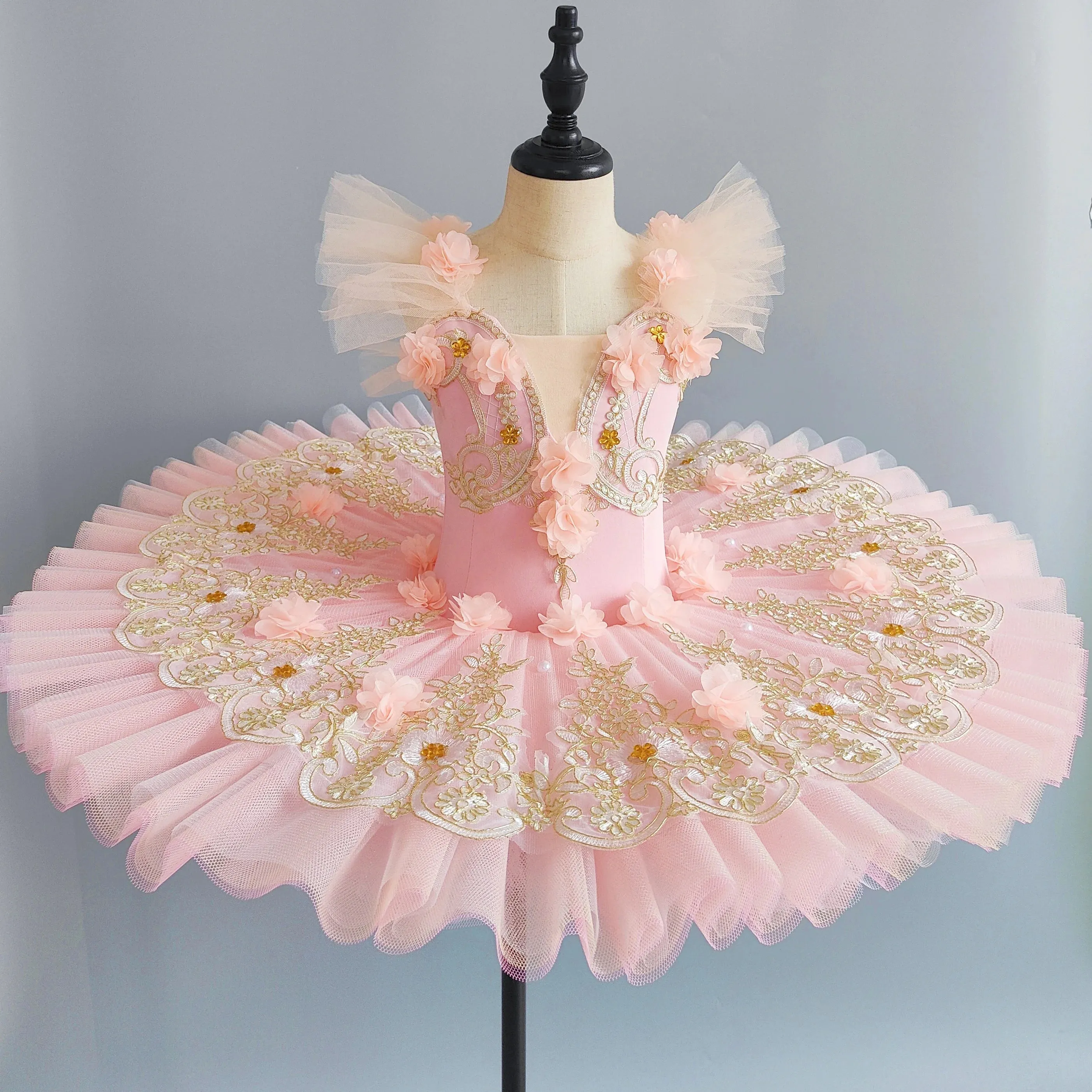 Girls Ballet Performance Dance Tutu Costume
