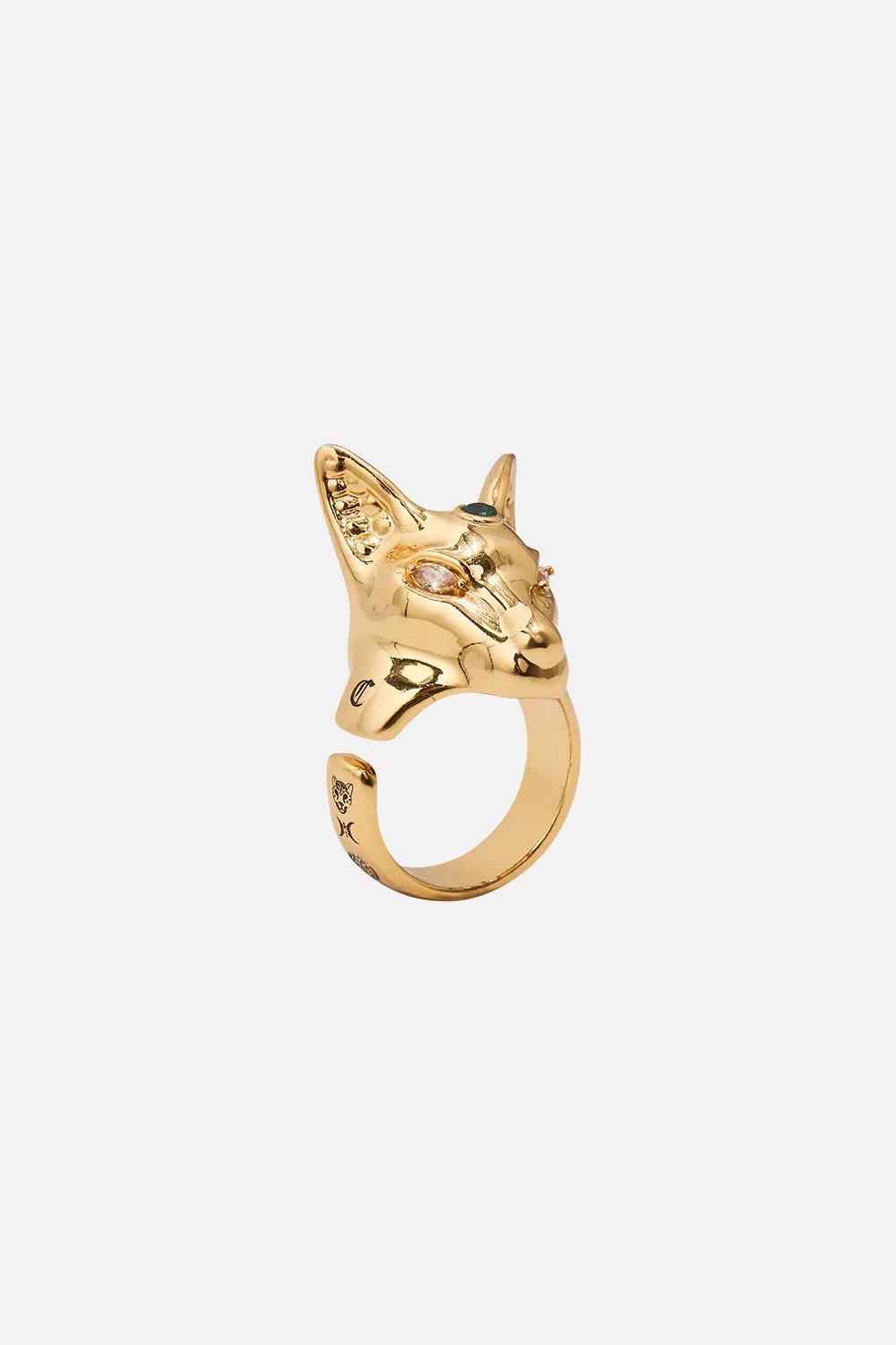 GLOBAL NOMAD BASTET RING GOLD