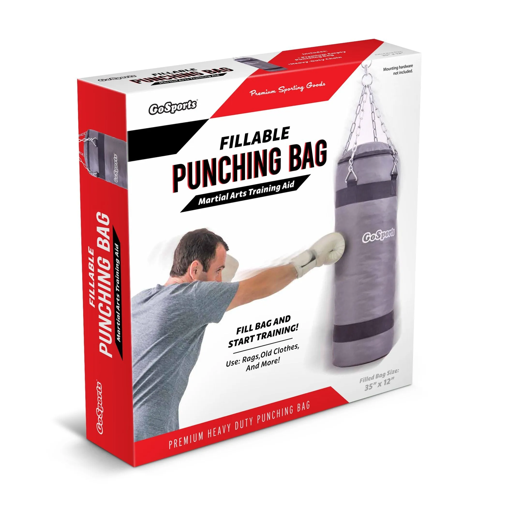 GoSports Fillable Punching Bag Training Aid