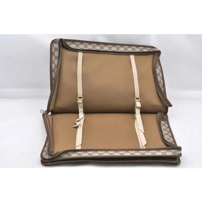 Gucci Tote W Guccissima Print Sherry Line Xxl Overnight Satcheltote W Wide Stripe Brown G Logoredgre