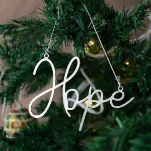 It's Hope Christmas Ornament - Set Of Four