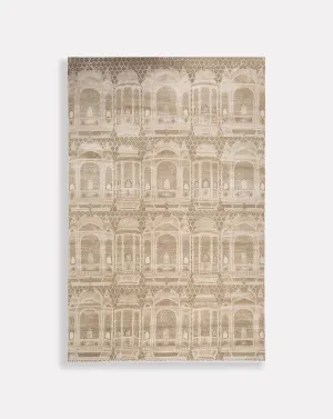 Khidki Wool and Bamboo Silk Rug