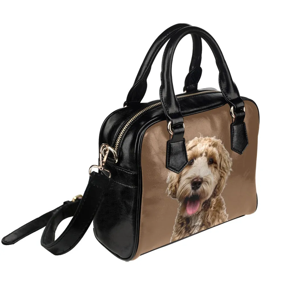 Labradoodle Shoulder Bag - Tan