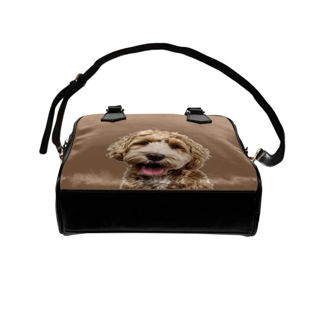 Labradoodle Shoulder Bag - Tan