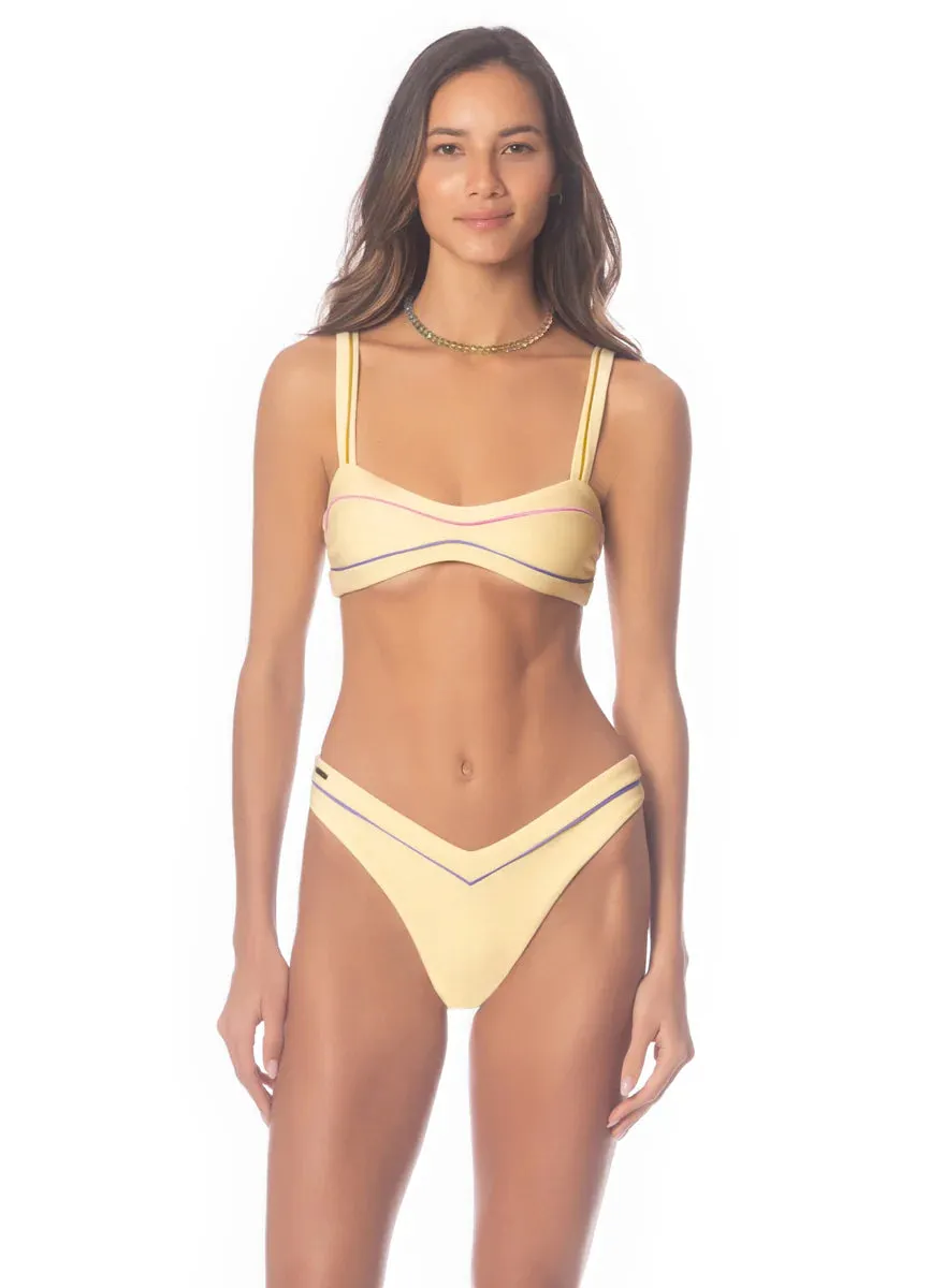 Maaji Panacota Resplendent Regular Rise Double V Bikini Bottom