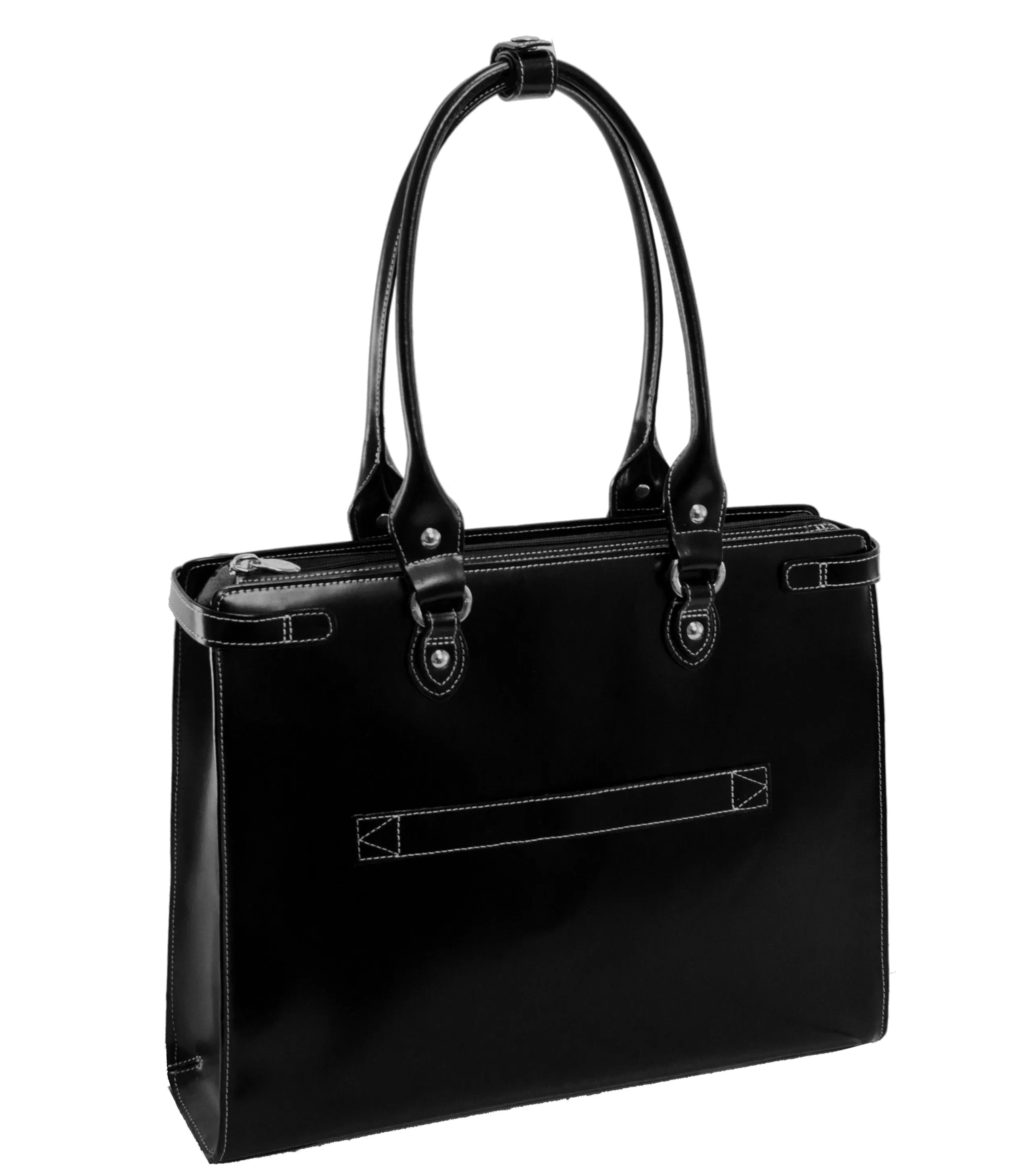 McKlein WINNETKA 15" Leather Laptop Briefcase