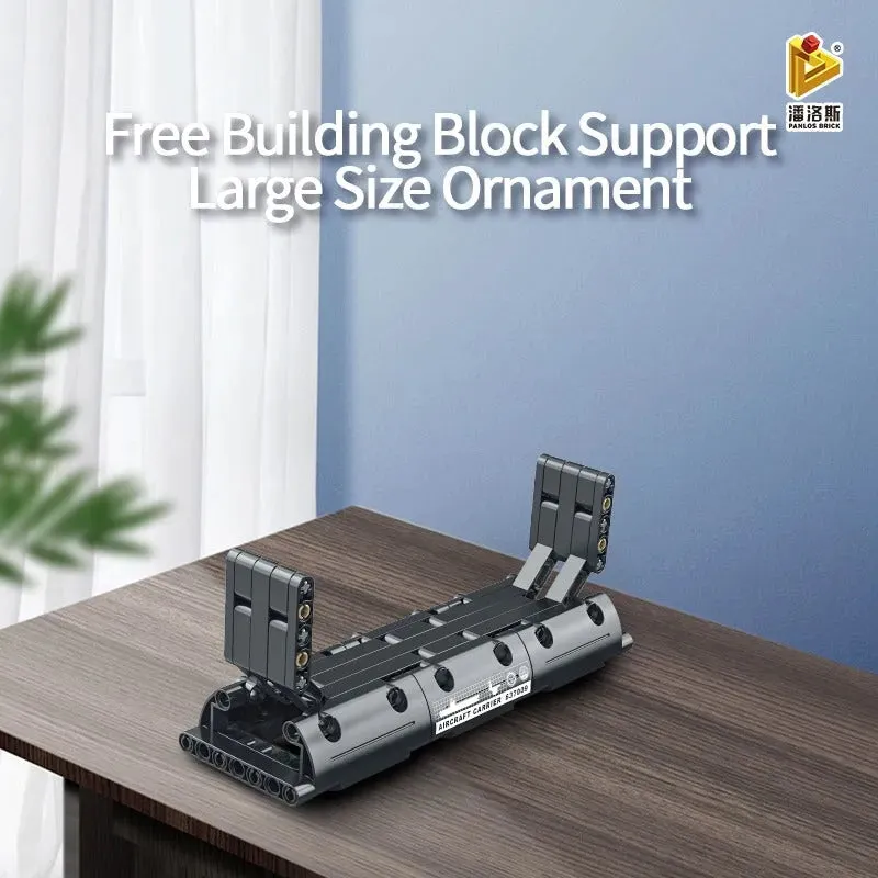 MOC Military Nimitz-Class Aircraft Carrier Warship Bricks Toy