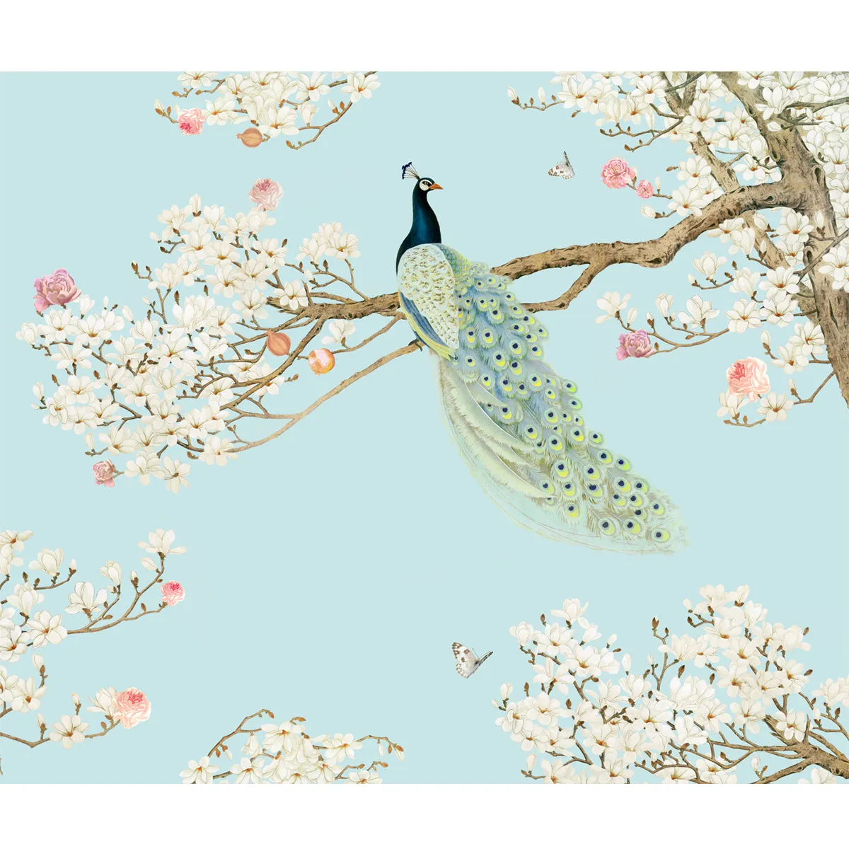 Monsoon, Indian Peacock Room Wallpaper | Best Seller