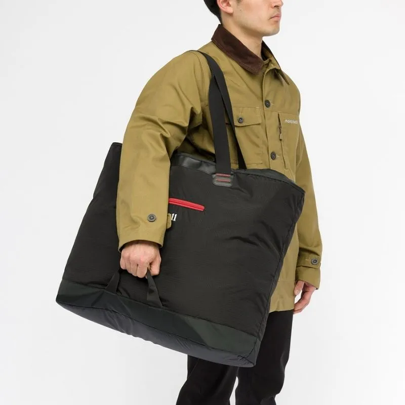 Montbell Camping Tote Bag M 60L - Black Dark Green