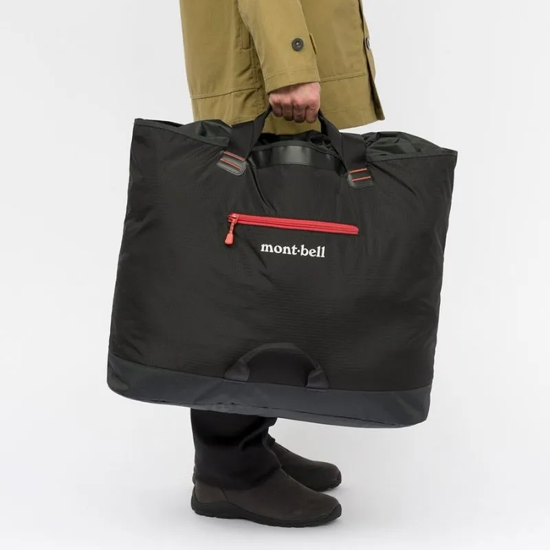 Montbell Camping Tote Bag M 60L - Black Dark Green