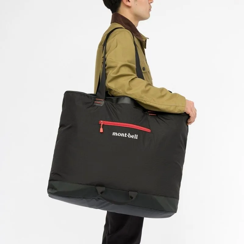 Montbell Camping Tote Bag M 60L - Black Dark Green