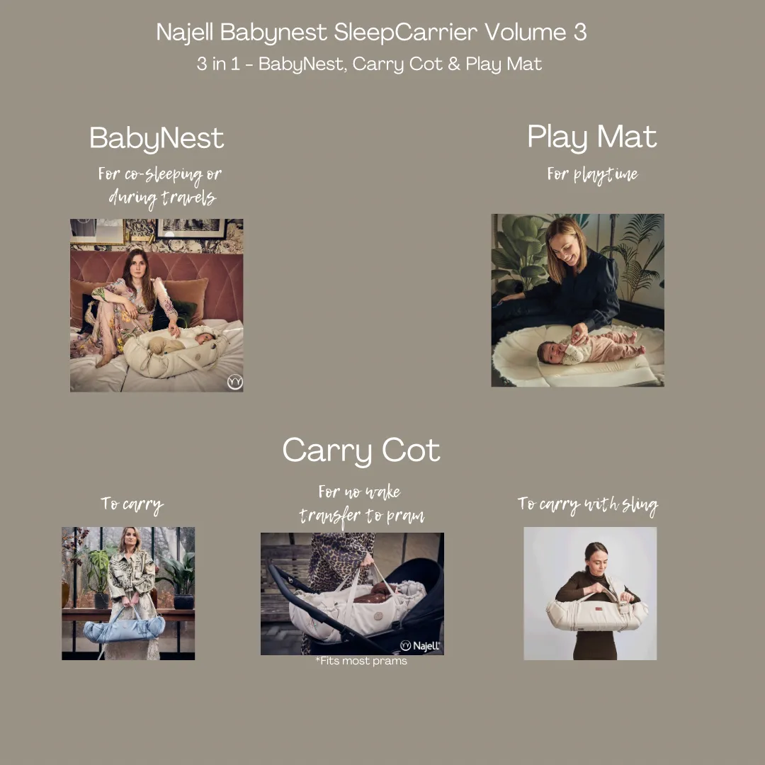 NAJELL Babynest SleepCarrier Volume 3