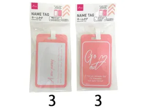 Name Tag(Pink)