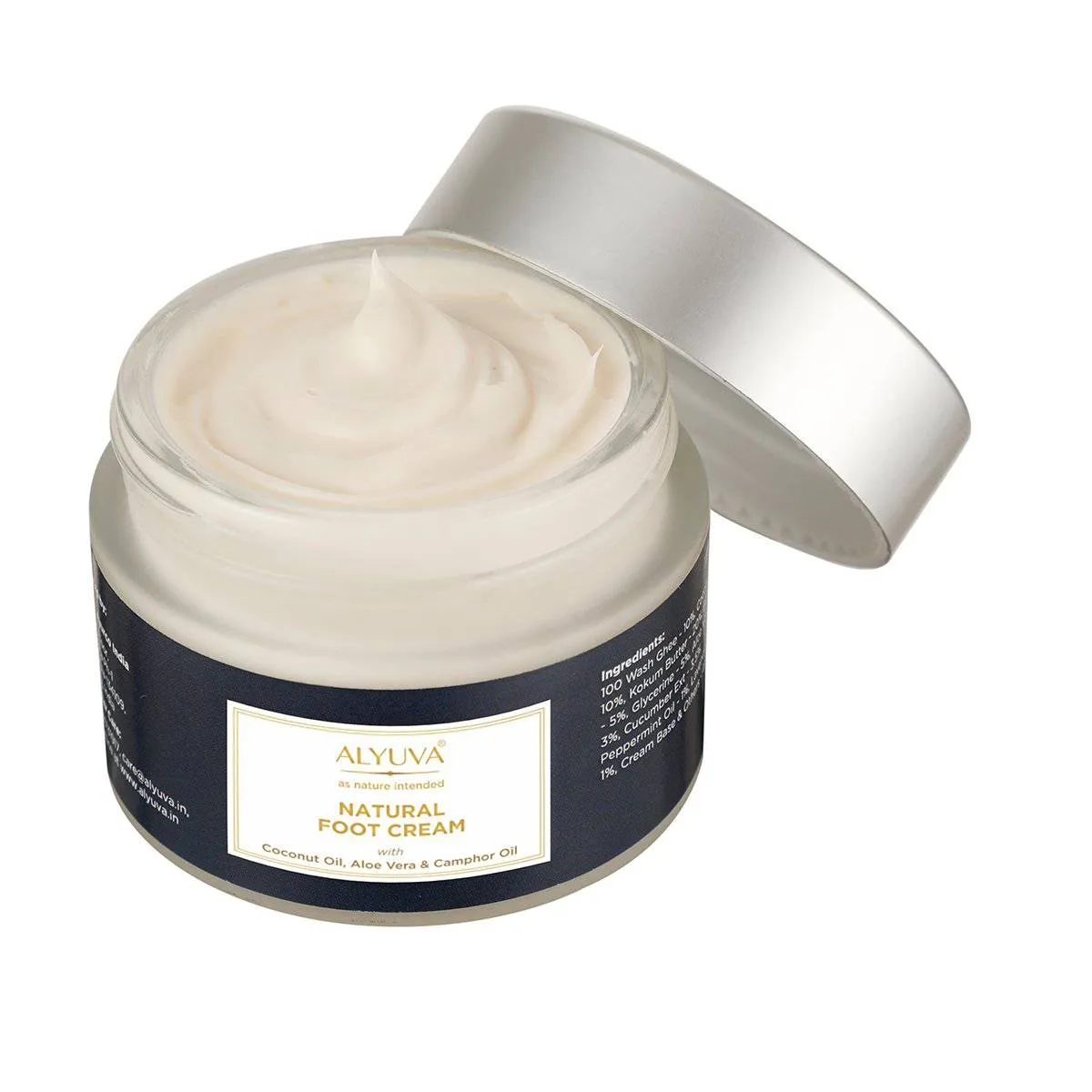 Natural Foot Cream for Feet Relaxation & Cracked Heels - 50gm
