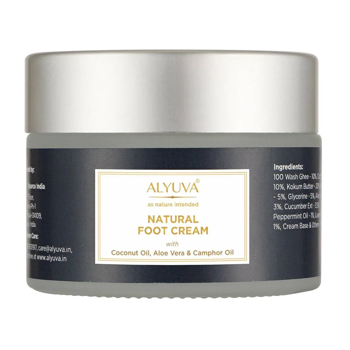 Natural Foot Cream for Feet Relaxation & Cracked Heels - 50gm