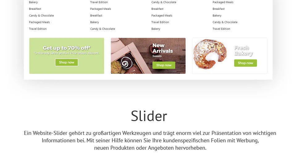 Online Food Basket - Shopify Themes
