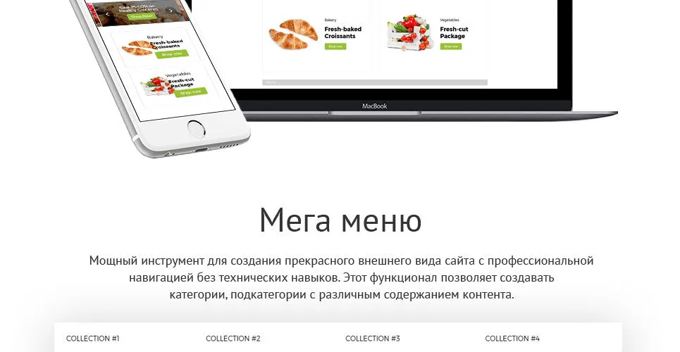 Online Food Basket - Shopify Themes