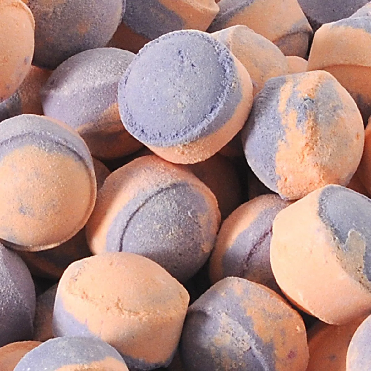 Orange & Patchouli Bath Fizzers - Mini Bath Bombs