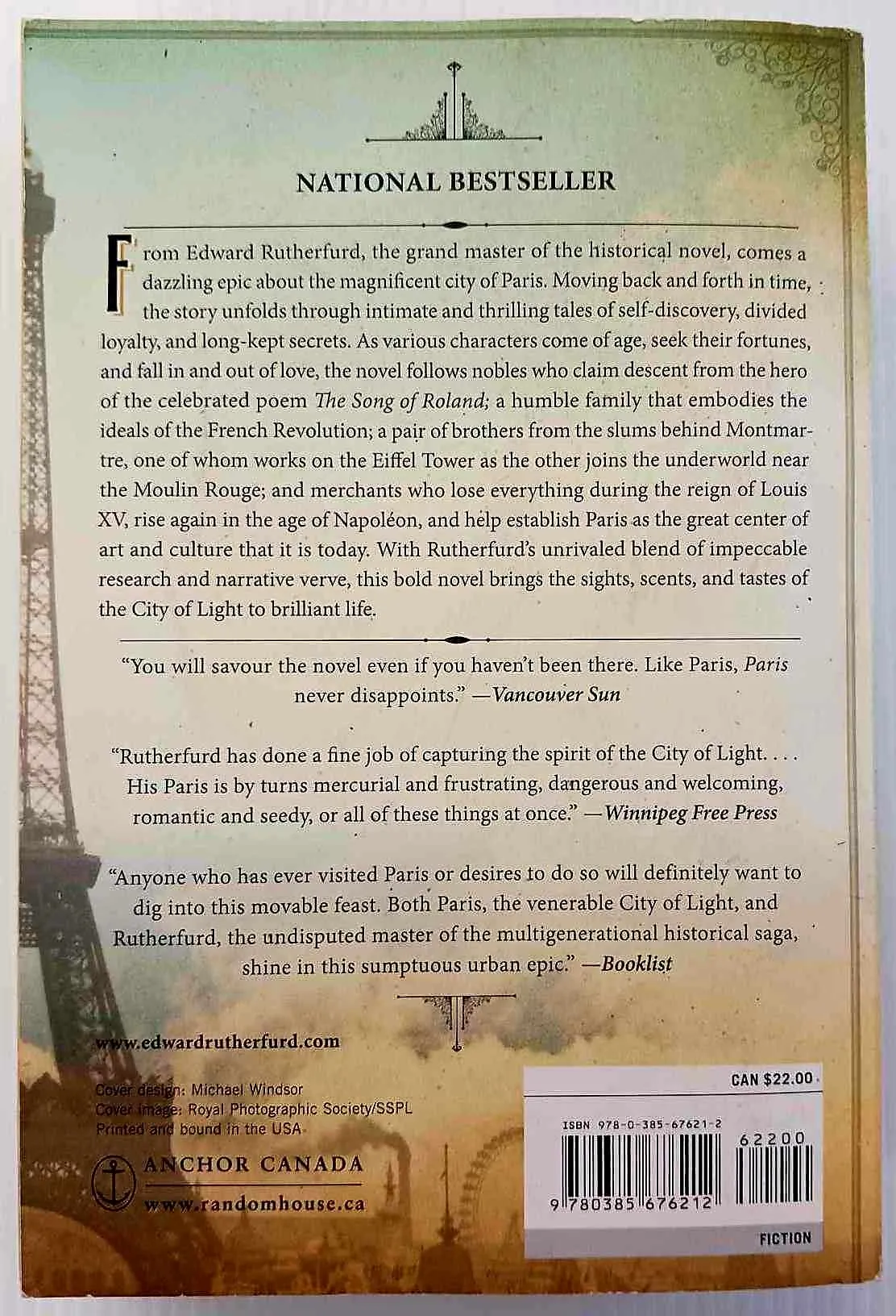 PARIS - Edward Rutherford