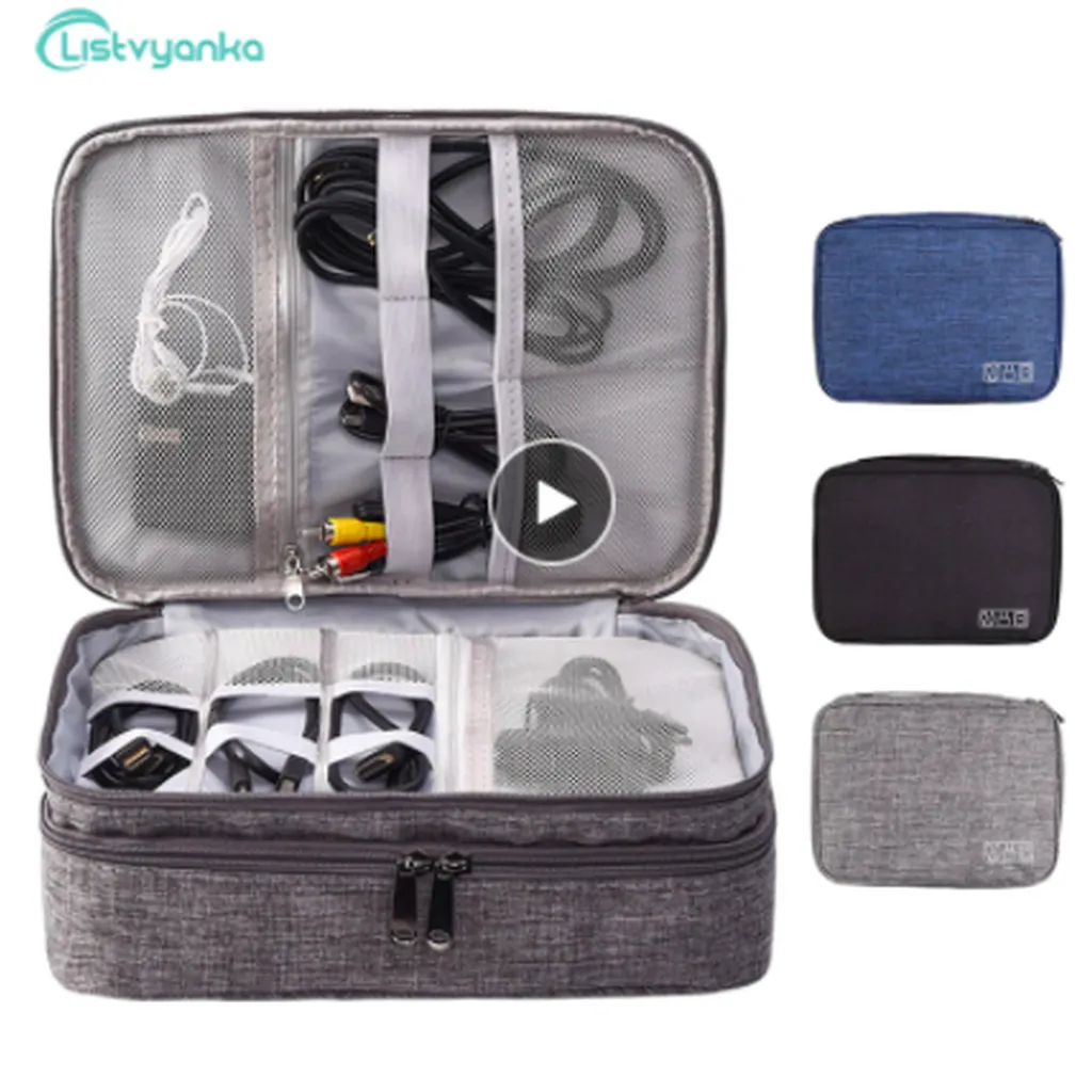 Portable Electronic Accessories Cable Organizer