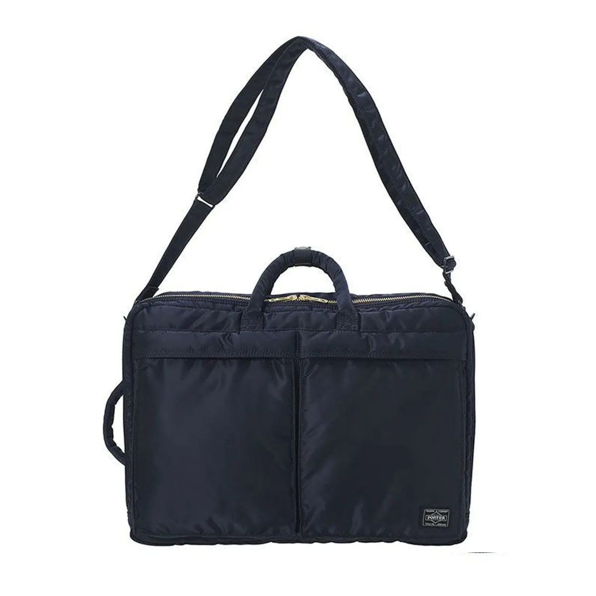 porter by yoshida tanker 3way briefcase (navy)